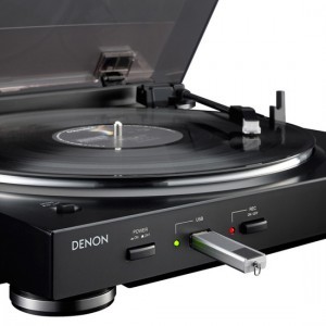 Проигрыватель от Denon конвертирует музыку в цифровой формат