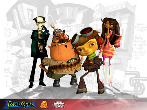 Psychonauts - Обои