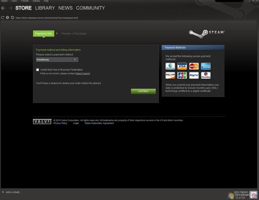 Обо всем - STEAM теперь принимает WebMoney!