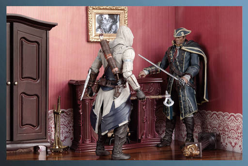 Assassin's Creed III - Фотообзор экшен-фигурок Коннора и Хэйтема Кенуэйя от McFarlane Assassin's Creed III - Фотообзор экшен-фигурок Коннора и Хэйтема Кенуэйя от McFarlane
